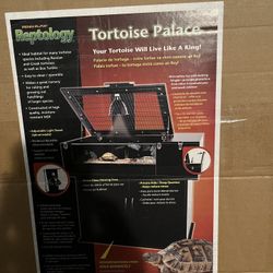 New! Reptology tortoise table/palace