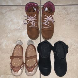 Toddler Girl Shoes Boots Size 8c And 9c 8 9