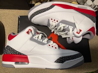 Og Air Jordan 3 Fire Red size 10