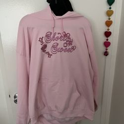 Sabrina Carpenter Pink Sweater