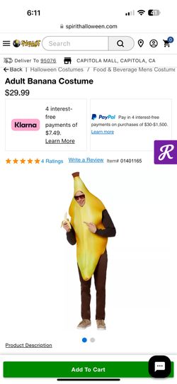 Two Banana Costumes