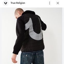 True Religion Horse Shoe Puffer Jacket