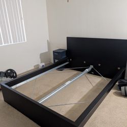Queen Bed And Bed Frame 