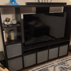 LAPPLAND
TV Storage Unit Black-Brown
