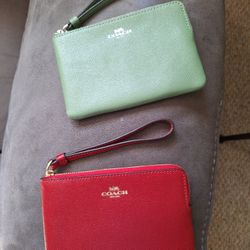 Coach Wristlets