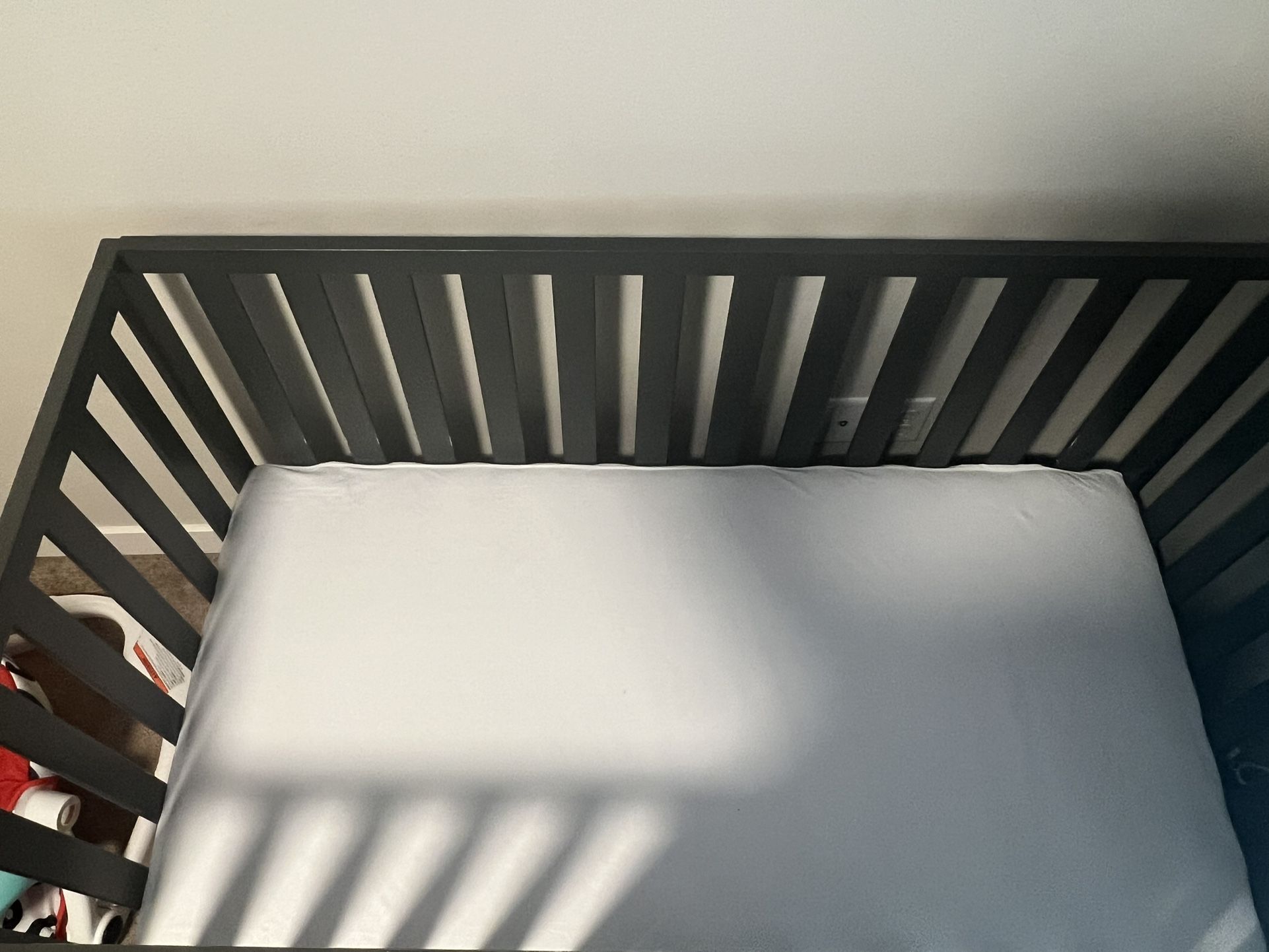 Baby Crib (Grey)