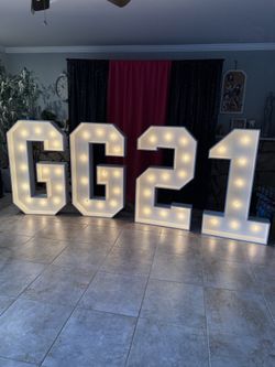 Marquee Letters And Numbers Wood