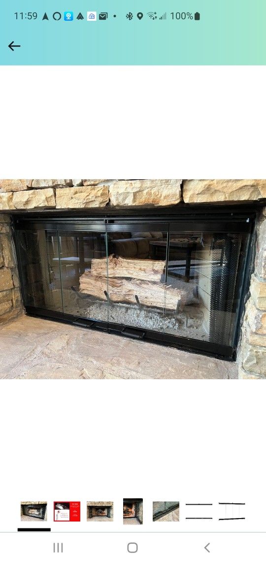 Fireplace Glass Door