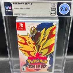 1st Print Pokemon Shield Nintendo Switch WATA 9.8 A++ FACTORY SEALED MINT CGC