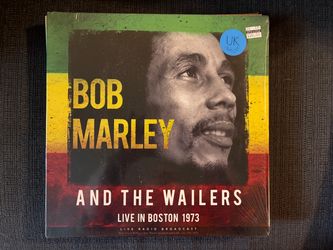 Bob Marley & The Wailers Live in Boston 1973 Vinyl LP