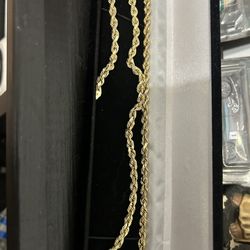 14k Gold Rope Chain 6mm