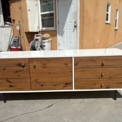 West Elm Reclaimed Wood & Lacquer Media Console (70 ")