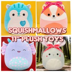Squishmallows 11" Big Plush toys $5 each