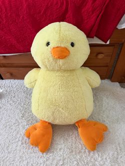 JUMBO YELLOW DUCKLING PLUSHIE