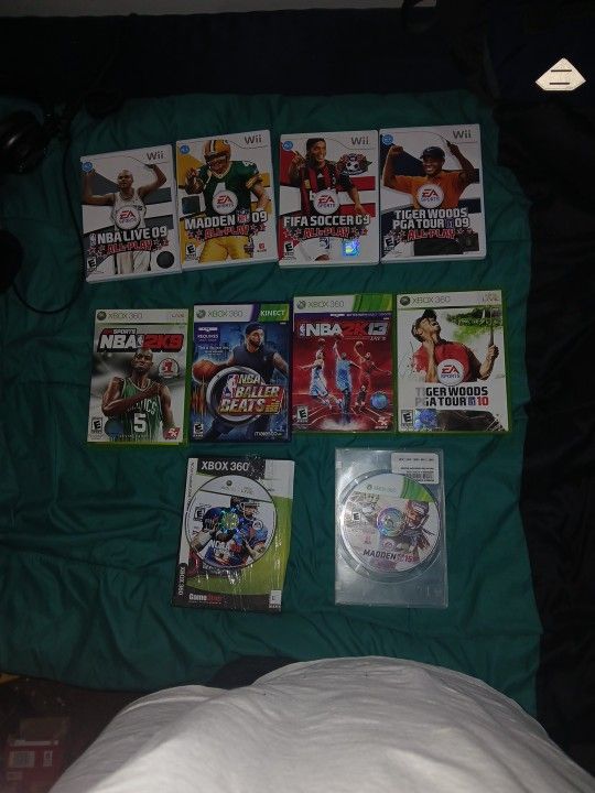 Xbox And Wii Games