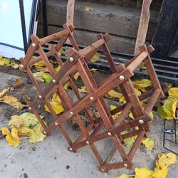 Cool Folding Decorative Bottle Holder Or Something 