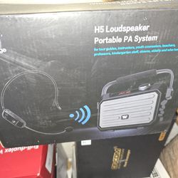 New H5 Loudspeaker Portable PA
