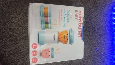NutriBullet Baby Complete Baby Food-Making System - Brand New