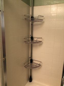 tension shower caddy - simplehuman