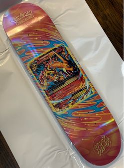 Santa Cruz X Pokémon M Charizard Skateboard Deck