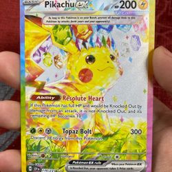Pikachu ex 238/191 Surging Sparks 