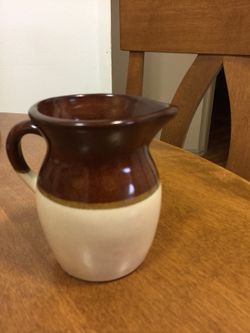 Medium sized stoneware Pitcher (un marked)