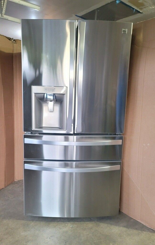 KENMORE REFRIGERATOR STAINLESS STEEL 