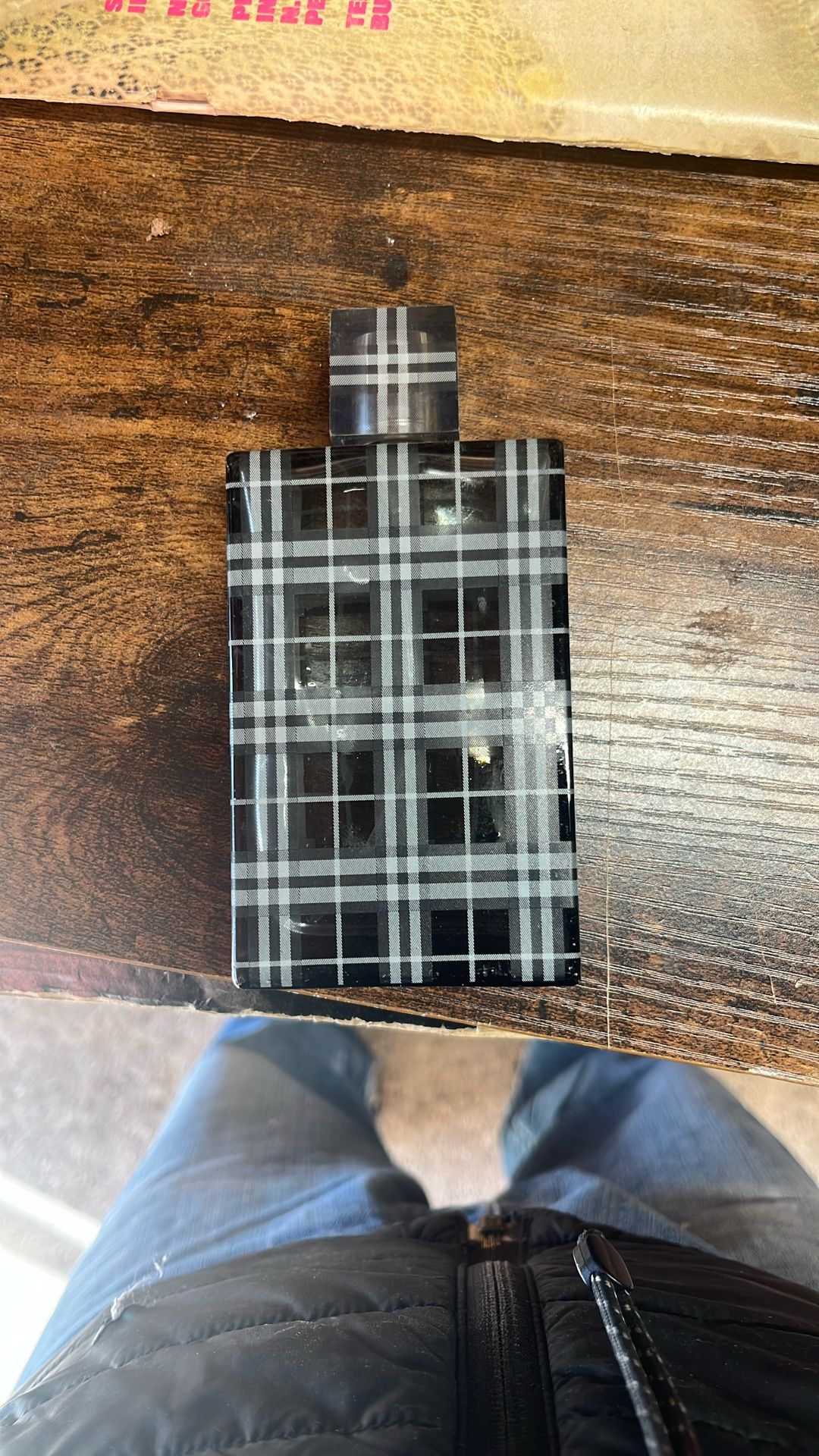 Berberry Brit For Men Collectible Empty Bottle