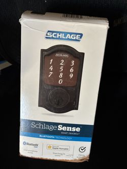 Schlage Sense Smart Deadbolt Lock Bluetooth 