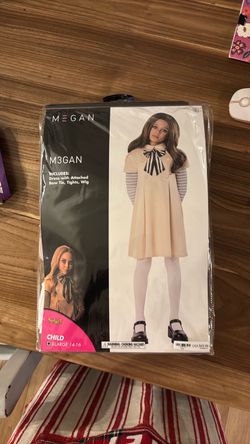 “MEGAN” costume from spirit - child XL 14-16