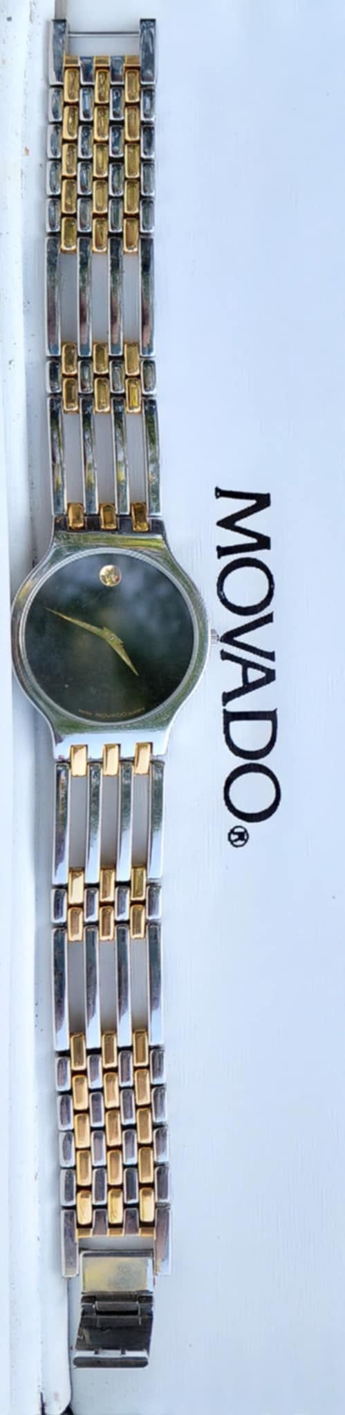 Movado Sterling Silver Watch