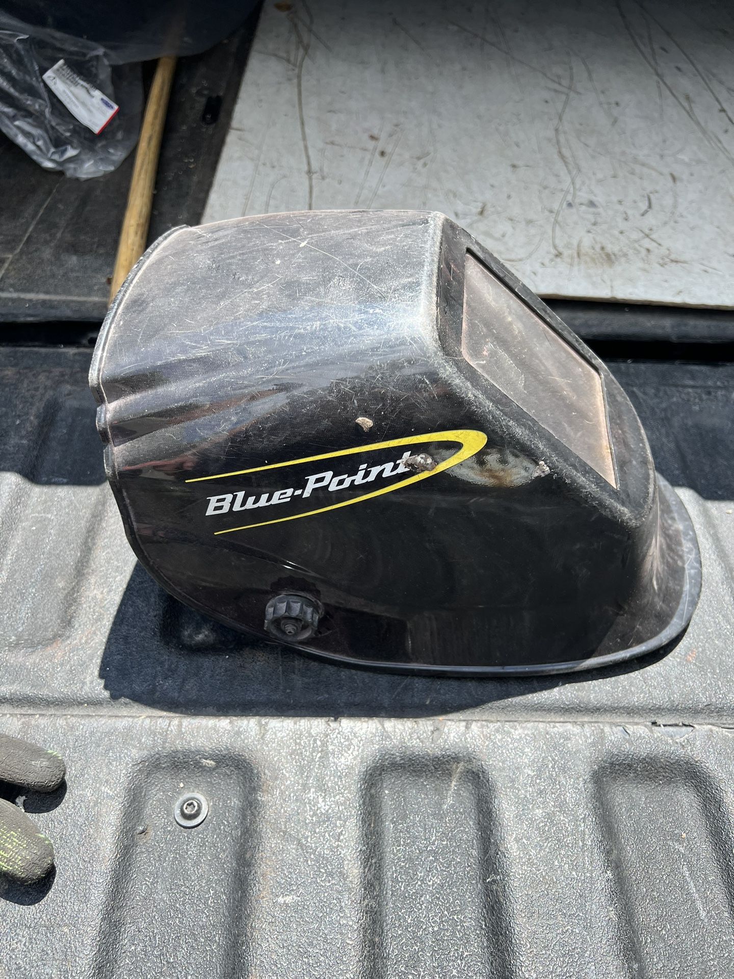 Blue Point Fixed Shade Welding Helmet . Used