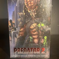 NECA Predator 2 Ultimate Battle Damaged City Hunter – 30th Anniversary Edition (Open Box