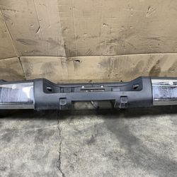 11-14 Chevy Silverado 2(contact info removed) Rear Bumper Assembly W/ Park Assist 