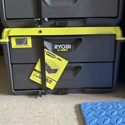 RYOBI LINK 2 Drawer Modular Tool Box