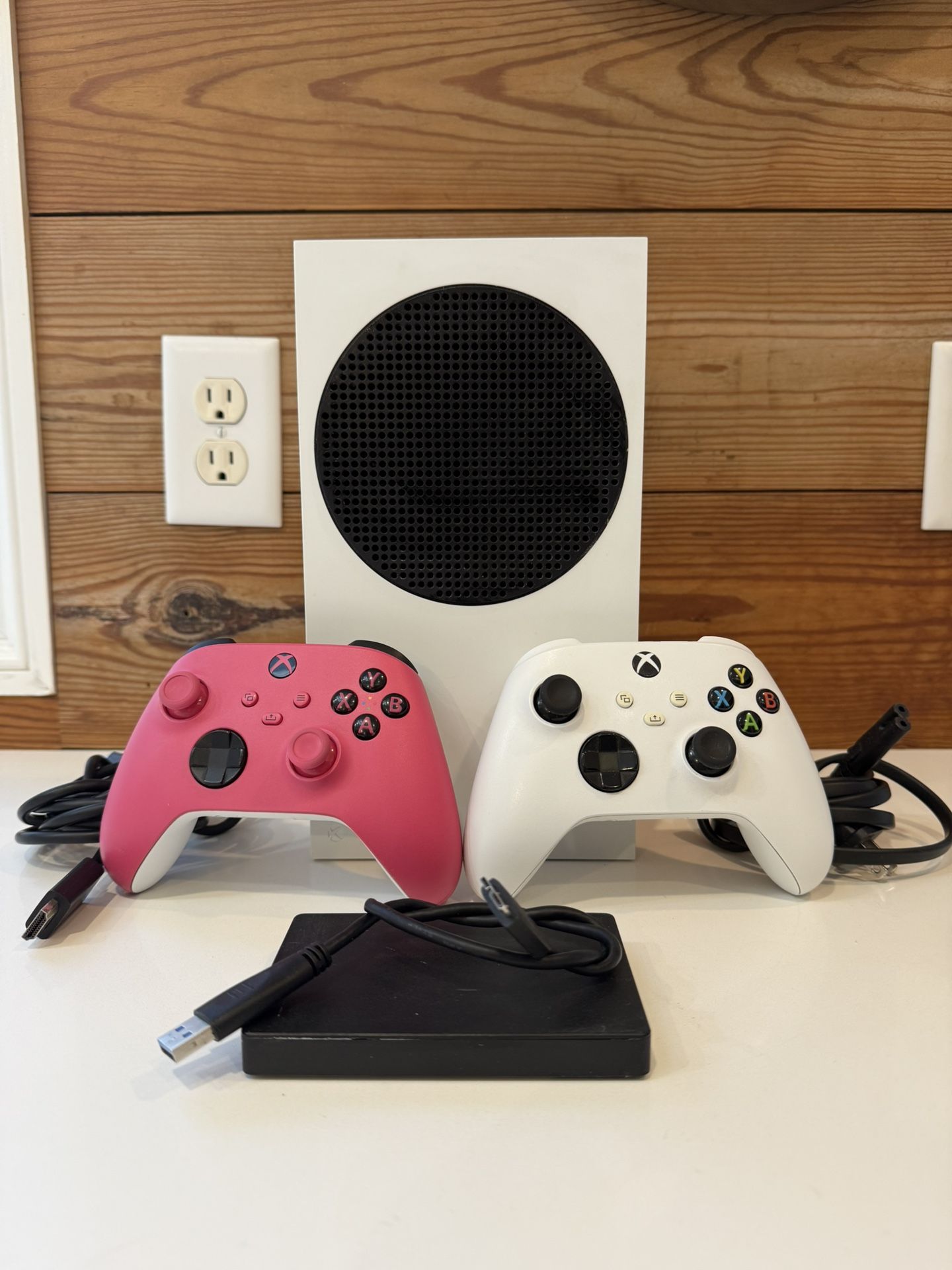Xbox Series S + Two Controllers + 2TB Expansion