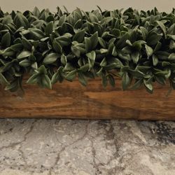 Artificial Plant, With Brown Vase, Used