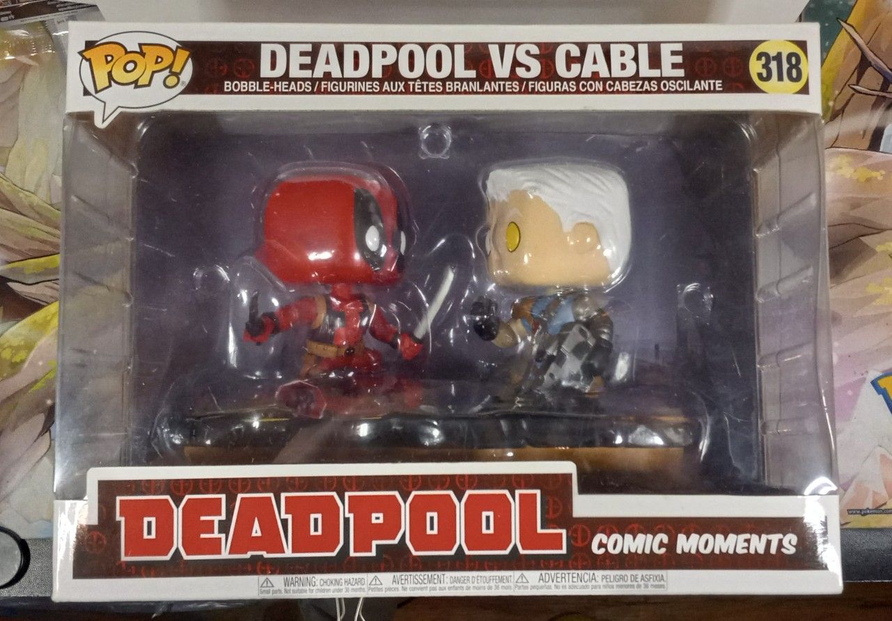 Deadpool vs Cable Funko Pop 