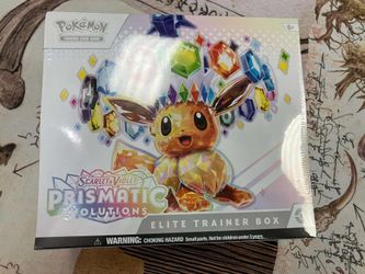 Prismatic Evolution Elite Trainer Box