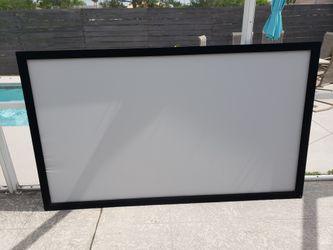 100" projection screen