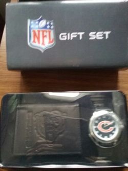 Brand new bears wallet and watch set.