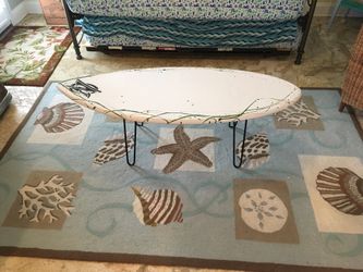 Skimboard coffee table