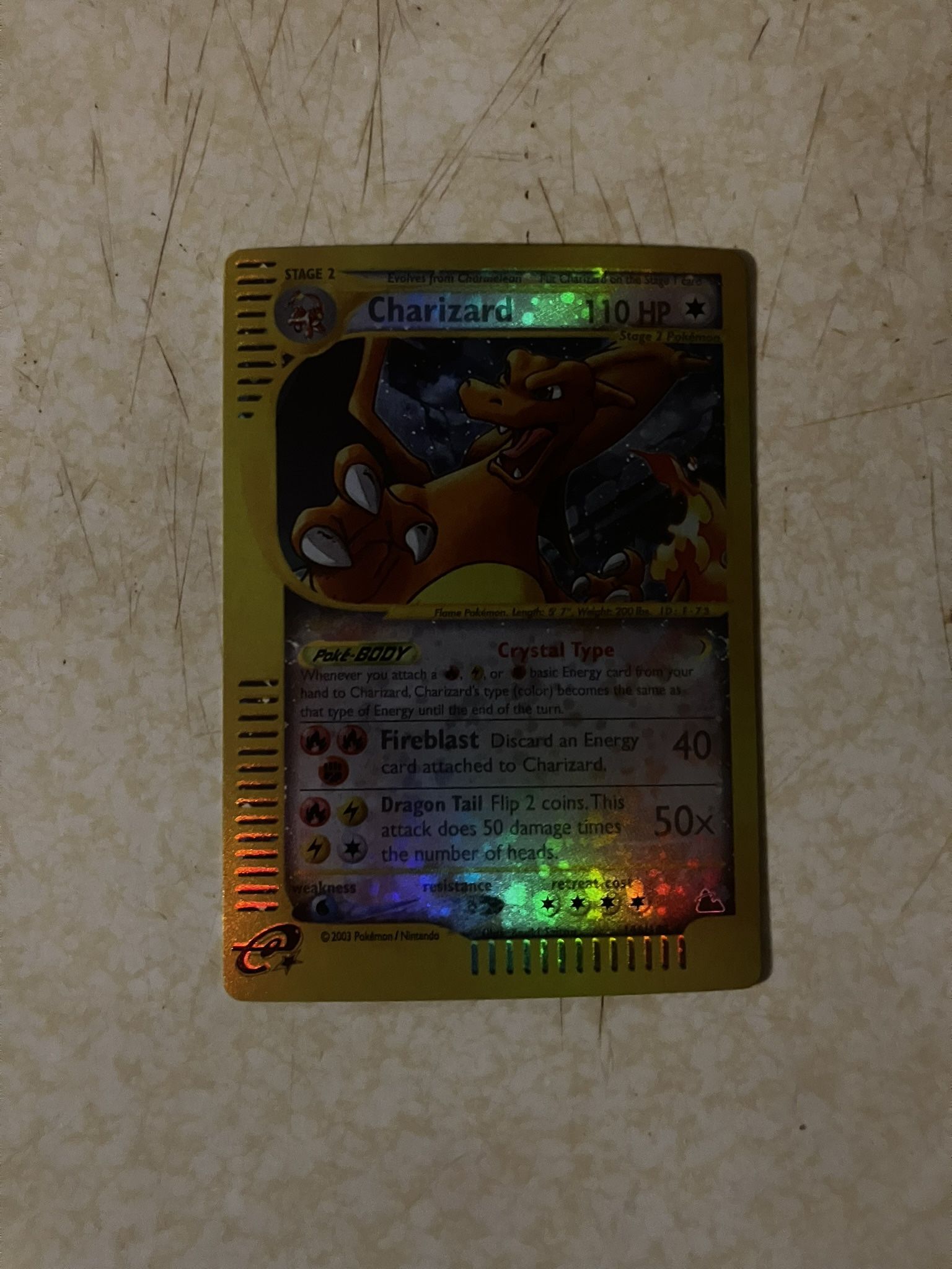 Charizard Skyridge Fan Art