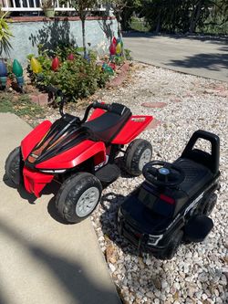 Quad bike and Police car  for Kids/Toddler