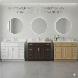 Exquisite 54” Bathroom Vanity | Complete Set with Countertop