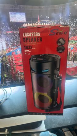 2 foot Bluetooth speaker