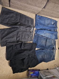 4 pairs Mens Sean John Dickies Big Tall 40 44 Lot Shorts