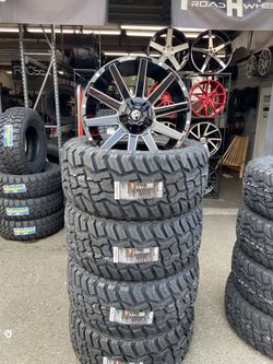 FUEL CONTRA 20x10 6 LUG UNIVERSAL RT 33x12.50R20!!!!!!