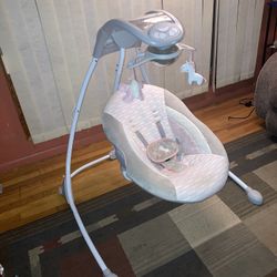 Ingenuity InLighten Cradling Swing Flora The Unicorn