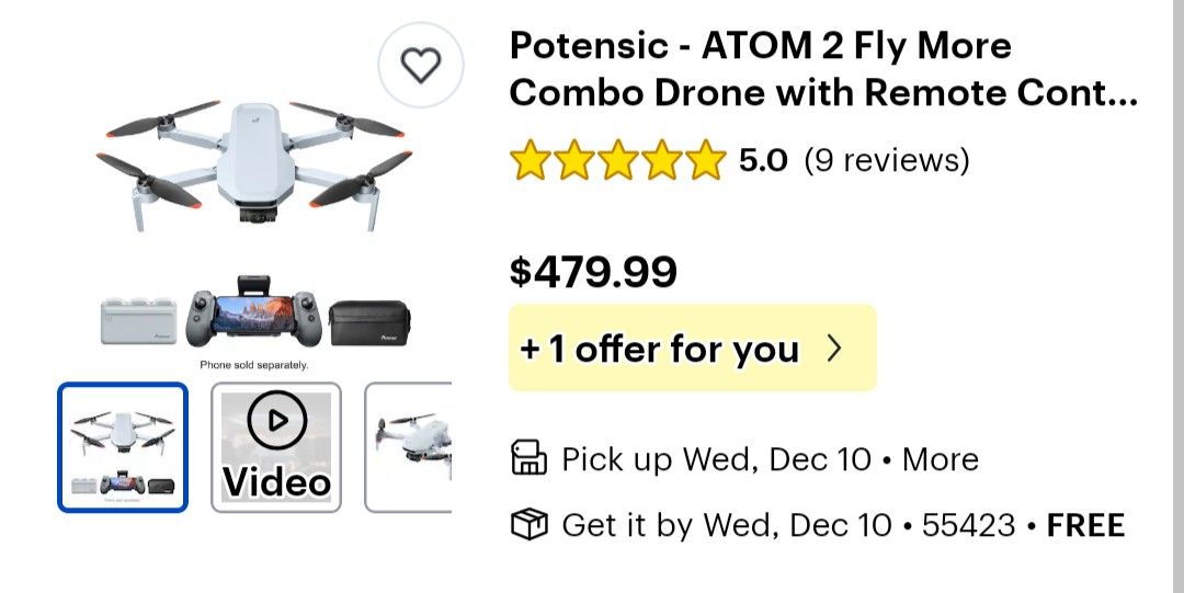 Drone Potensic Atom 2